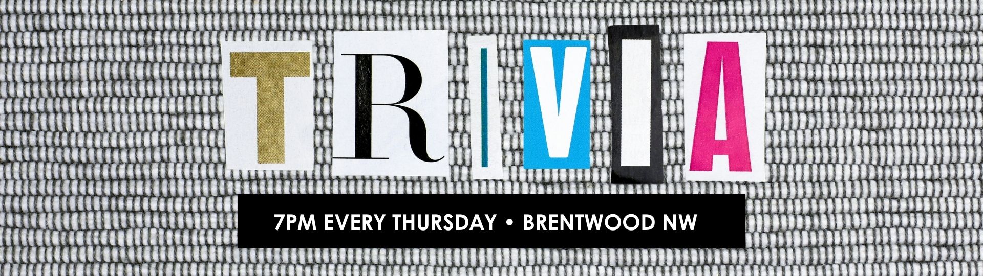 Jamesons Brentwood Trivia Thursday
